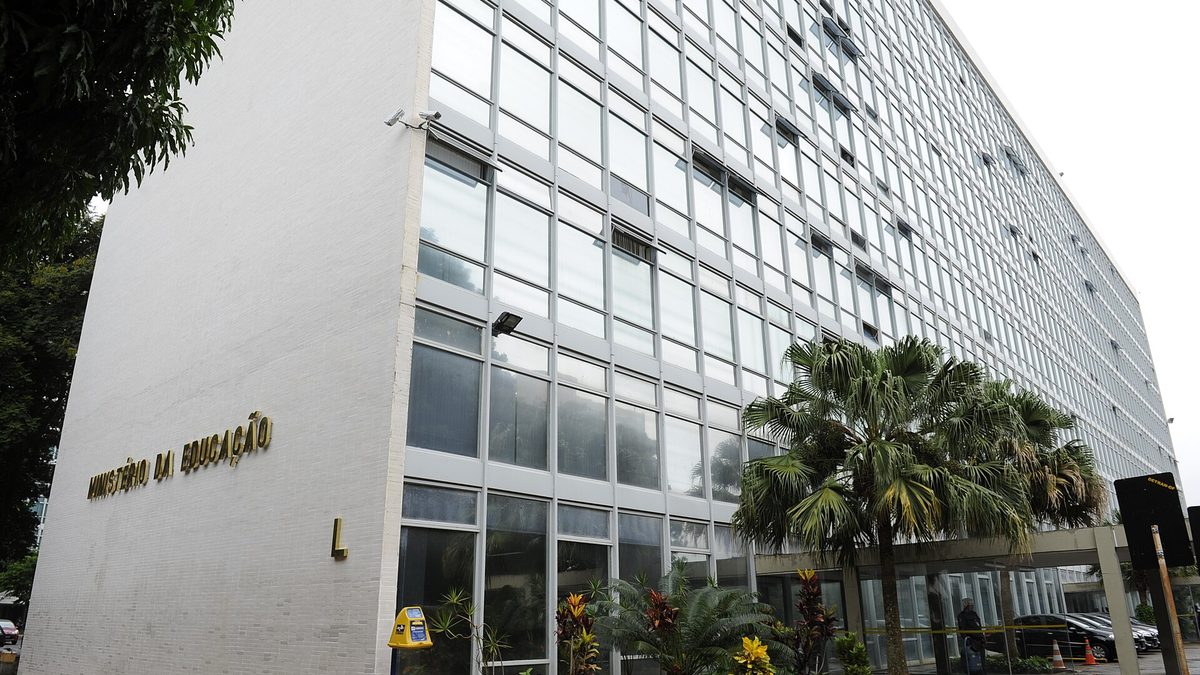 Prédio do Ministério da Educação, na Esplanada dos Ministérios, em Brasília
